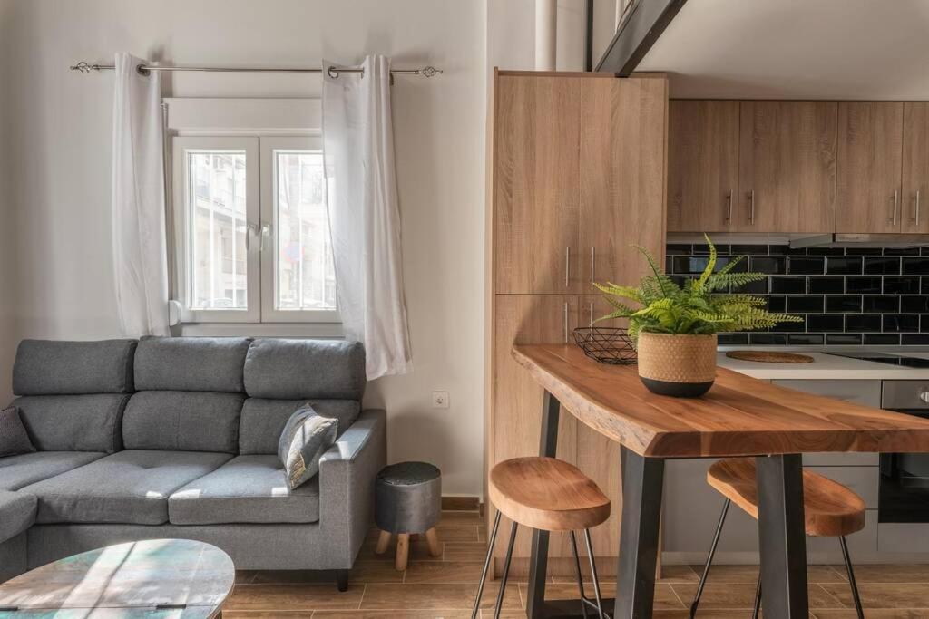 Ferienwohnung Industrial Loft Near Seaside W 200Mbps Thessaloniki Exterior foto
